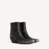 Stivaletti Memphis da donna in nero/beige Stivaletti Memphis da donna in nero/beige