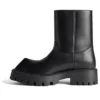 Stivaletti Rhino “Pelle di vitello liscia nera” 763684WBB501000