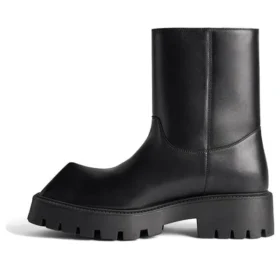 Stivaletti Rhino “Pelle di vitello liscia nera” 763684WBB501000