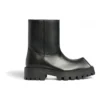 Stivaletti Rhino “Pelle di vitello liscia nera” 763684WBB501000