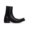 Stivaletti Santiago “Pelle di vitello nera opaca” 745530WBDO01000