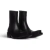 Stivaletti Santiago “Pelle di vitello nera opaca” 745530WBDO01000