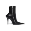 Stivaletti Witch da 110 mm “Black Sheepskin” 747603WBCW01000
