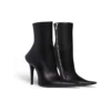 Stivaletti Witch da 110 mm “Black Sheepskin” 747603WBCW01000