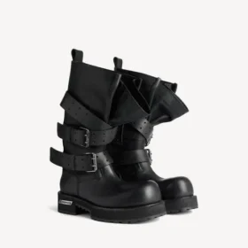 Stivali alto da uomo Venom  in nero