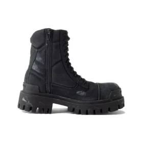 Stivali Combat Strike 20 mm “Cotone nero lavato” 694060W2H111000