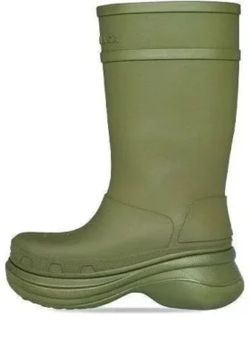 Stivali Crocs x Balenciaga “Army Green” 677384W1S8E3195