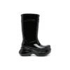 Stivali Crocs x Balenciaga con finitura verniciata “Nero” 677388W1S8X