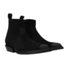 Stivali in camoscio Santiago “Black” 579736WA7301000