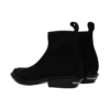 Stivali in camoscio Santiago “Black” 579736WA7301000