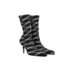 Stivali in spandex con logo Monogram da 80 mm “Black” 549784W1P601264