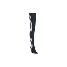 Stivali sopra il ginocchio Balenciaga x adidas Knife “Black White” 724074W2ES11090