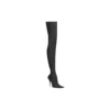 Stivali sopra il ginocchio Knife da 110 mm “Black Matte Spandex” 719816W2ES01000