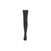 Stivali sopra il ginocchio Knife da 110 mm “Black Matte Spandex” 719816W2ES01000