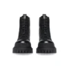 Stivali Strike con lacci “Pelle di agnello nera” 590974WAD401000