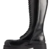 Stivali Strike da 20 mm “Pelle di vitello liscia nera opaca” 763557WA9601000