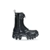 Stivali stringati Bulldozer “Pelle di vitello con contorno nero” 672502WBEF21090