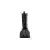 Stivali stringati Bulldozer “Pelle di vitello vegetale nera” 671554WBCQ01000