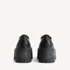 Stringate da donna con plateau Strike in nero Stringate da donna con plateau Strike in nero