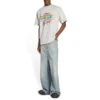 T-shirt 90/10 taglia Large “Grigio chiaro” 641675TMVH32569