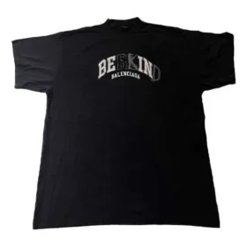 T-shirt a girocollo BE KIND “Black” 739028TPVD51569