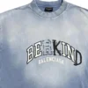 T-shirt a girocollo BE KIND “Blue” 764235TPVD54313