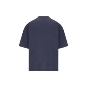 T-shirt a maniche corte con logo Varsity “Navy” 612966TMV954140