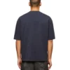 T-shirt a maniche corte con logo Varsity “Navy” 612966TMV954140