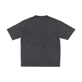 T-shirt a maniche corte con logo Varsity “Washed Black” 612966TMV981000