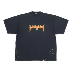 T-shirt a maniche corte dei Metallica, vestibilità oversize “Black Orange” 694576TMV880105