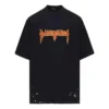 T-shirt a maniche corte dei Metallica, vestibilità oversize “Black Orange” 694576TMV881055