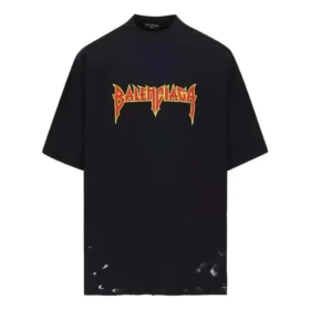 T-shirt a maniche corte dei Metallica, vestibilità oversize “Black Orange” 694576TMV881055