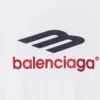 T-shirt a maniche lunghe 3B Sports Icon Oversized “Bianco Nero Rosso” 720250TPVD79065