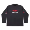 T-shirt a maniche lunghe 3B Sports Icon Oversized “Nero Rosso Bianco” 720250TPVD71470