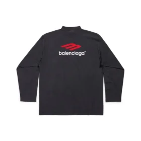 T-shirt a maniche lunghe 3B Sports Icon Oversized “Nero Rosso Bianco” 720250TPVD71470
