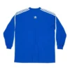 T-shirt a maniche lunghe Balenciaga x adidas Oversized “Blue” 728789TNVA65531