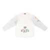 T-shirt a maniche lunghe capovolta “Bianco” 698155TMVC99000