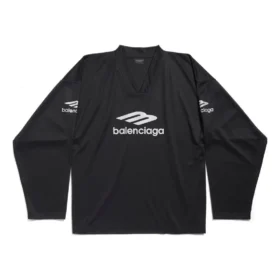 T-shirt a maniche lunghe da sci 3B Sports Icon, vestibilità Large, “Nero” 779988TPVQ51000