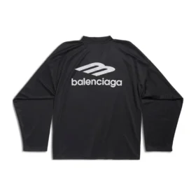 T-shirt a maniche lunghe da sci 3B Sports Icon, vestibilità Large, “Nero” 779988TPVQ51000