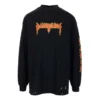 T-shirt a maniche lunghe dei Metallica “Black Orange” 693949TMV881055