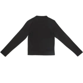 T-shirt a maniche lunghe Fashion Institute, vestibilità media “Black” 698124TMVH51073
