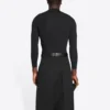 T-shirt a maniche lunghe Fashion Institute, vestibilità media “Black” 698124TMVH51073