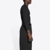 T-shirt a maniche lunghe Fashion Institute, vestibilità media “Black” 698124TMVH51073