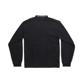T-shirt a maniche lunghe “I Love” vestibilità media “Black” 744449TOVH39034