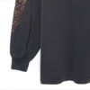 T-shirt a maniche lunghe Offshore Oversized “Black Faded” 739027TPVM81568