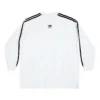 T-shirt a maniche lunghe oversize Balenciaga x adidas “White” 728789TNVA61156