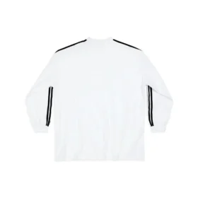 T-shirt a maniche lunghe oversize Balenciaga x adidas “White” 728789TNVA61156