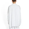 T-shirt a maniche lunghe oversize Balenciaga x adidas “White” 728789TNVA61156