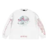 T-shirt a maniche lunghe oversize Balenciaga x Pink Martini “Ecru” 699191TMVN99800