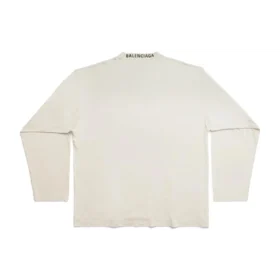 T-shirt a maniche lunghe oversize “Off White” 739783TOVF49199